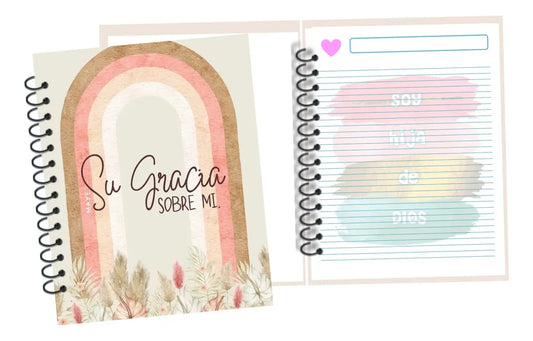 Libreta Su gracia — Notas con intención