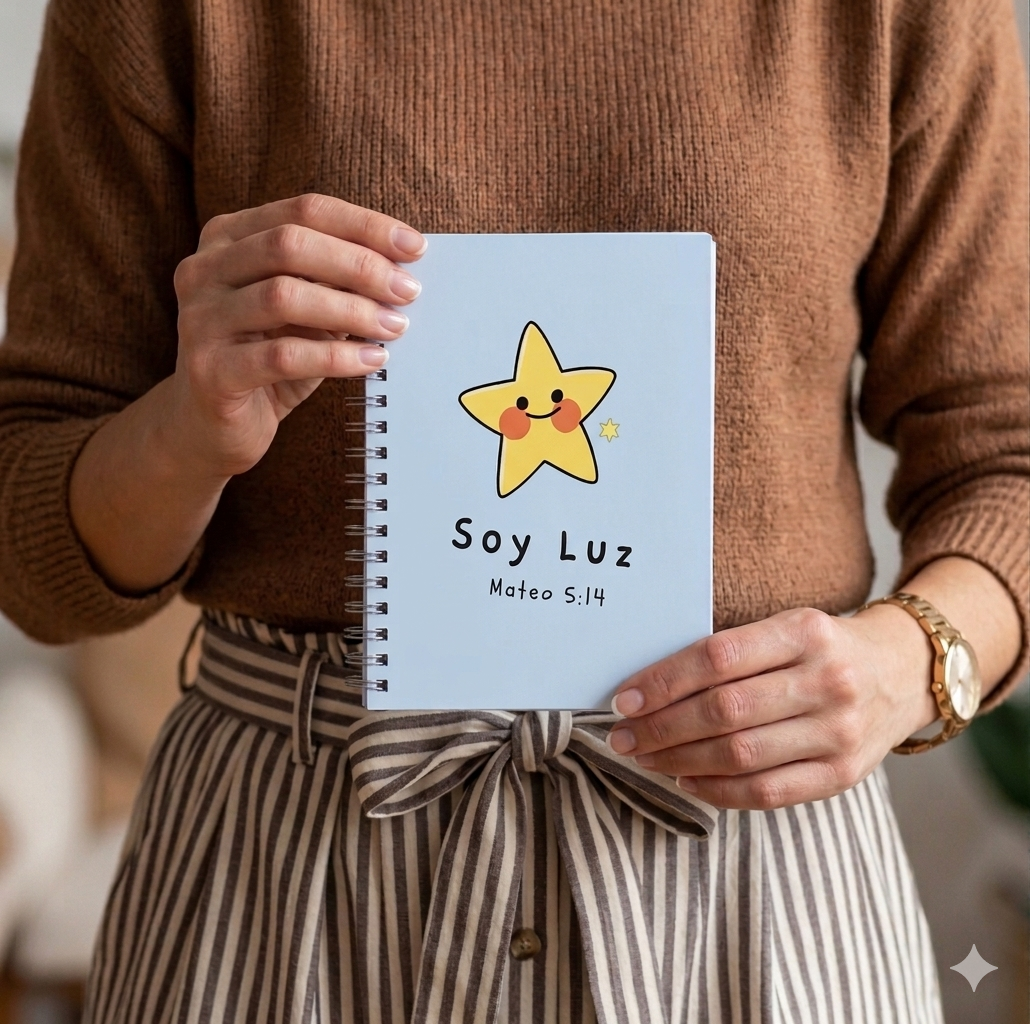 Libreta Soy Luz — Notas con intención