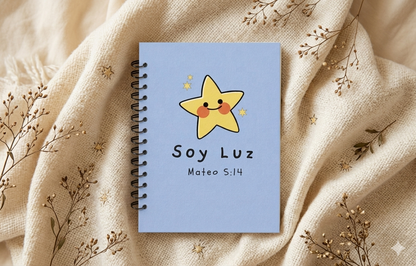 Libreta Soy Luz — Notas con intención