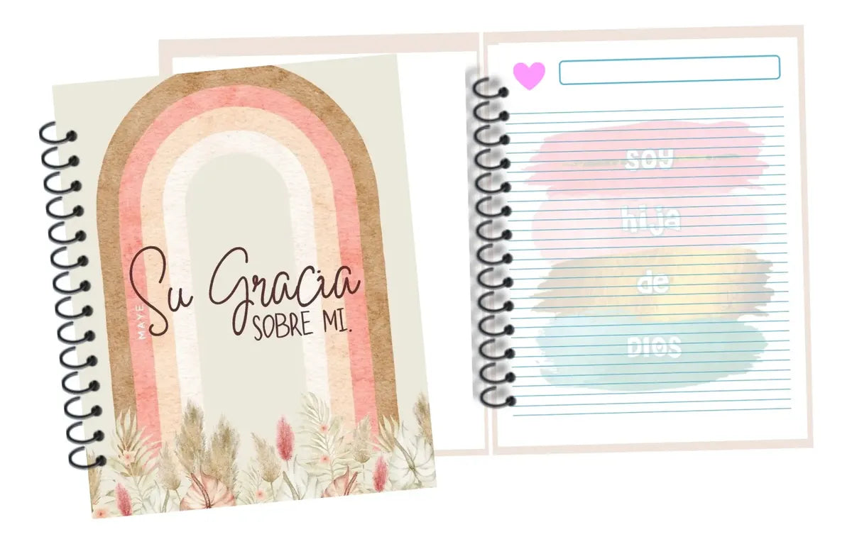 Libreta Su gracia — Notas con intención
