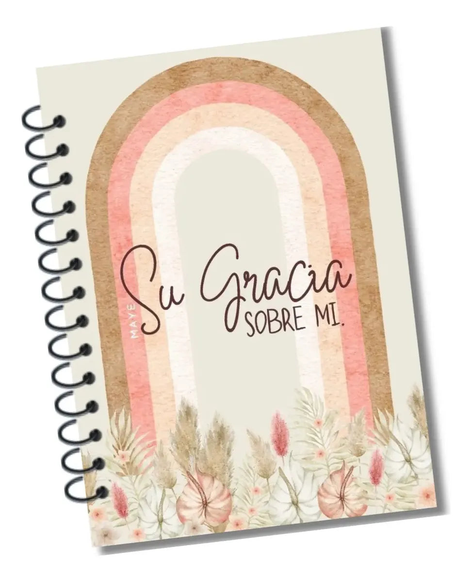 Libreta Su gracia — Notas con intención