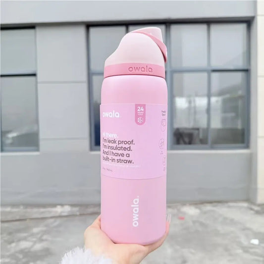 Termo Rosa Caramelo Freesip 32 Oz México | Hopli